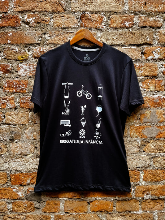 Camiseta Brincadeiras antigas