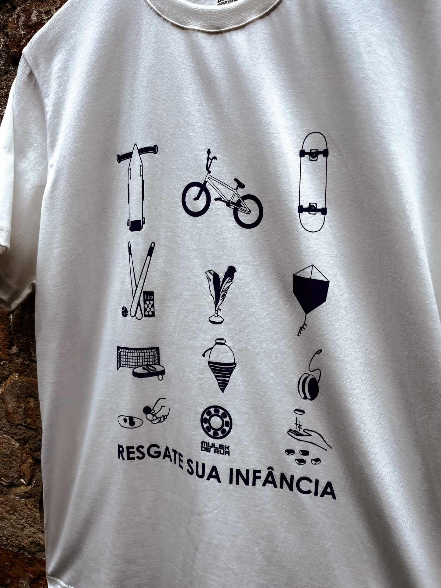 Camiseta Brincadeiras antigas